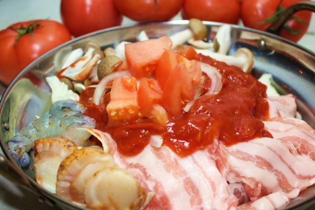 美肌トマト鍋